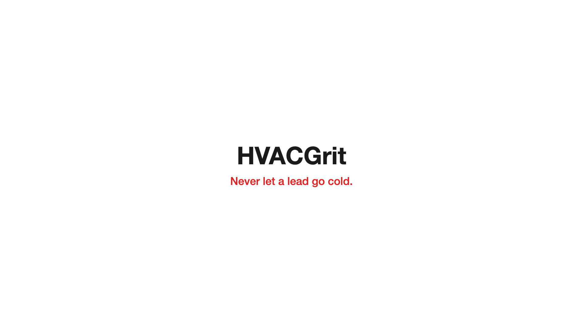 HVACGrit Demo